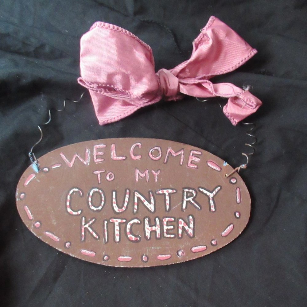 NWT welcome to my country kitchen